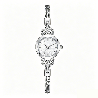 Women's Elegant Mother-of-Pearl Dial Watch