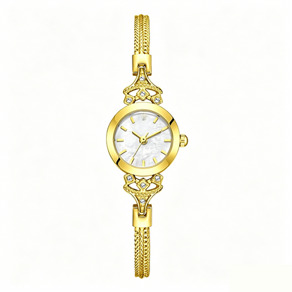Women's Elegant Mother-of-Pearl Dial Watch