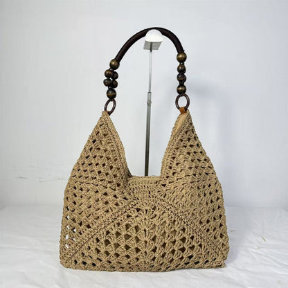Artisanal Woven Tote with Inner Lining