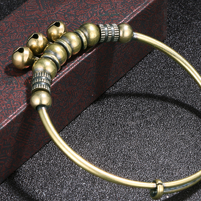 Push-Pull Adjustable Bell Bangle