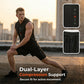 Men's Athletic Sleeveless Hoodie & Shorts Set