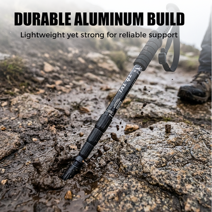 ⛰️LIMITED-TIME 50% OFF!🌲Adjustable Trekking Pole – 6160 Aluminum Alloy, Shock-Absorbing, Lightweight🥾