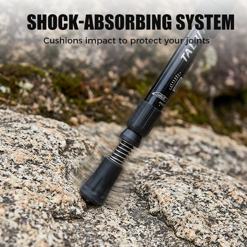 ⛰️LIMITED-TIME 50% OFF!🌲Adjustable Trekking Pole – 6160 Aluminum Alloy, Shock-Absorbing, Lightweight🥾
