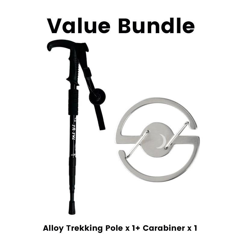 ⛰️LIMITED-TIME 50% OFF!🌲Adjustable Trekking Pole – 6160 Aluminum Alloy, Shock-Absorbing, Lightweight🥾