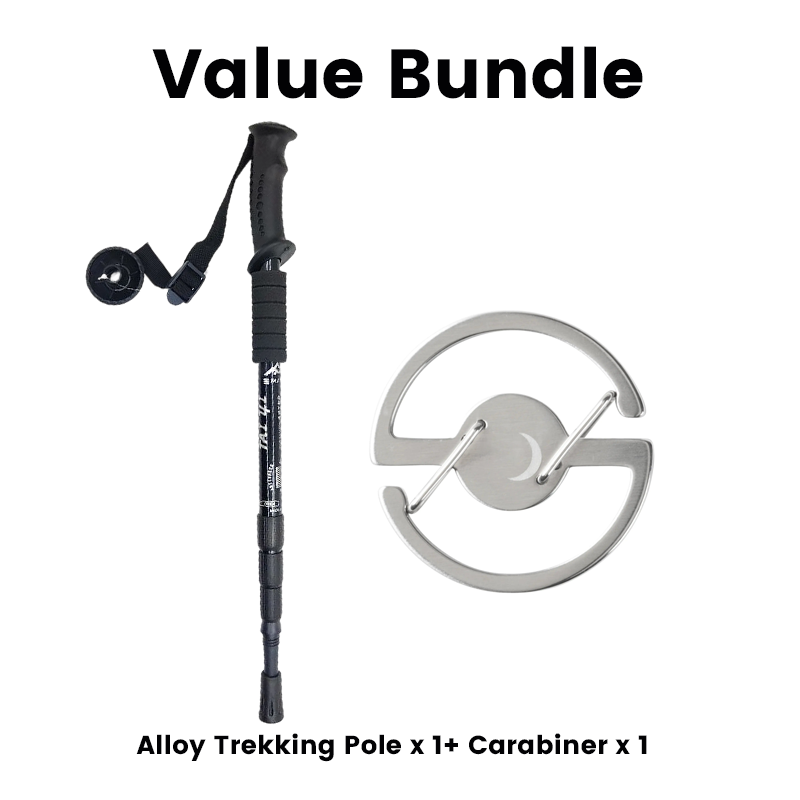 ⛰️LIMITED-TIME 50% OFF!🌲Adjustable Trekking Pole – 6160 Aluminum Alloy, Shock-Absorbing, Lightweight🥾