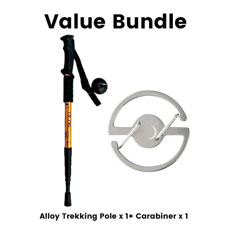 ⛰️LIMITED-TIME 50% OFF!🌲Adjustable Trekking Pole – 6160 Aluminum Alloy, Shock-Absorbing, Lightweight🥾