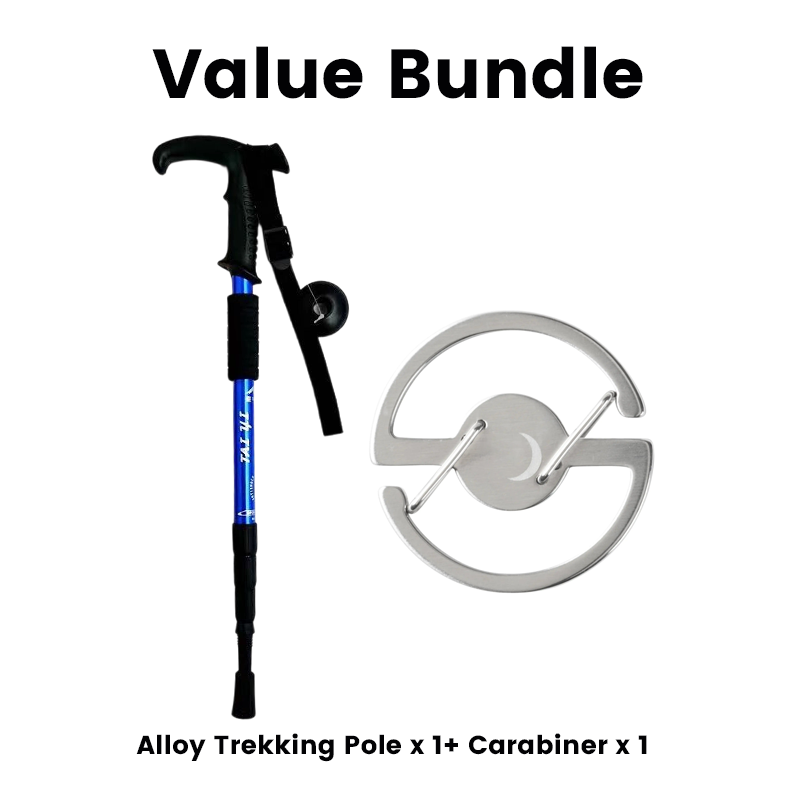 ⛰️LIMITED-TIME 50% OFF!🌲Adjustable Trekking Pole – 6160 Aluminum Alloy, Shock-Absorbing, Lightweight🥾