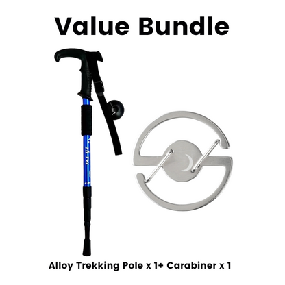 ⛰️LIMITED-TIME 50% OFF!🌲Adjustable Trekking Pole – 6160 Aluminum Alloy, Shock-Absorbing, Lightweight🥾