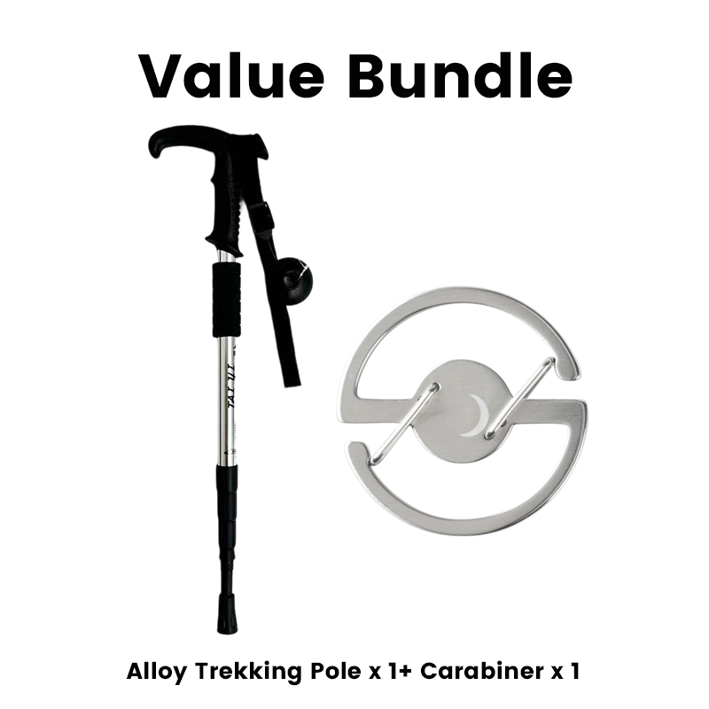 ⛰️LIMITED-TIME 50% OFF!🌲Adjustable Trekking Pole – 6160 Aluminum Alloy, Shock-Absorbing, Lightweight🥾