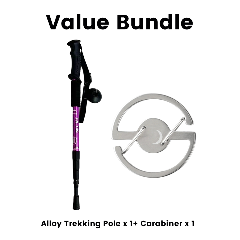 ⛰️LIMITED-TIME 50% OFF!🌲Adjustable Trekking Pole – 6160 Aluminum Alloy, Shock-Absorbing, Lightweight🥾