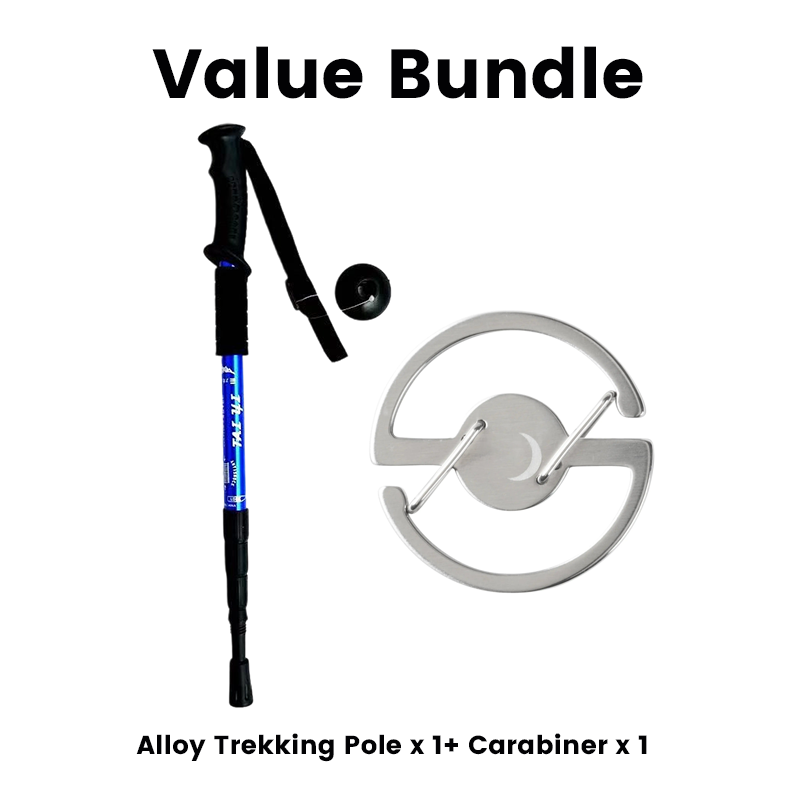 ⛰️LIMITED-TIME 50% OFF!🌲Adjustable Trekking Pole – 6160 Aluminum Alloy, Shock-Absorbing, Lightweight🥾