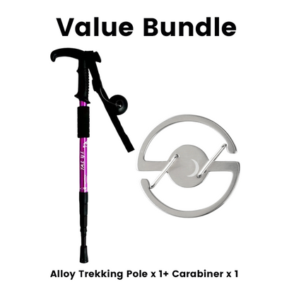⛰️LIMITED-TIME 50% OFF!🌲Adjustable Trekking Pole – 6160 Aluminum Alloy, Shock-Absorbing, Lightweight🥾