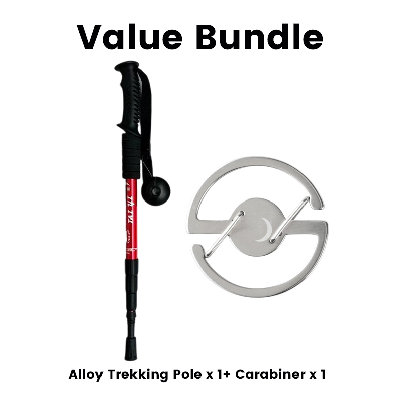 ⛰️LIMITED-TIME 50% OFF!🌲Adjustable Trekking Pole – 6160 Aluminum Alloy, Shock-Absorbing, Lightweight🥾