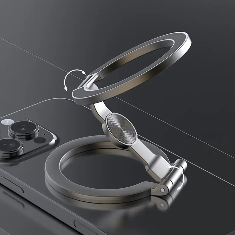 Foldable Magnetic Ring Phone Mount