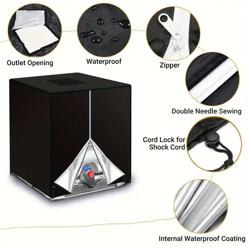 Waterproof Outdoor IBC Tote Cover