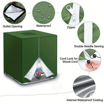 Waterproof Outdoor IBC Tote Cover
