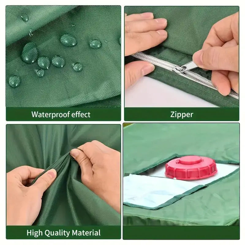 Waterproof Outdoor IBC Tote Cover