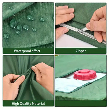 Waterproof Outdoor IBC Tote Cover