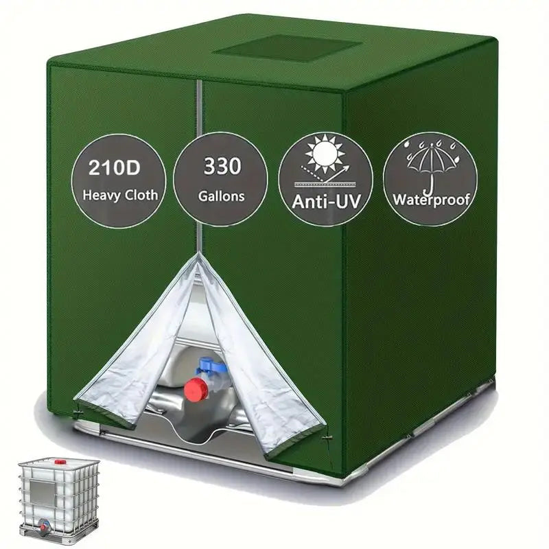 Waterproof Outdoor IBC Tote Cover