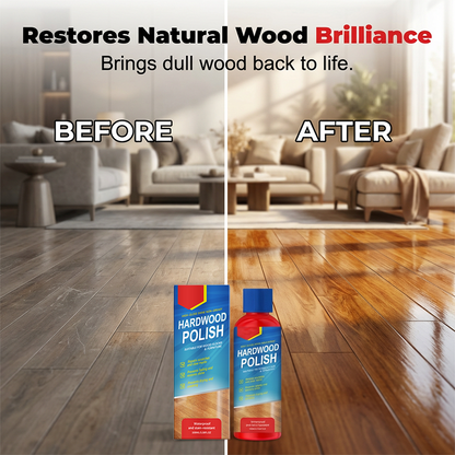 High-Gloss Shine Wood Polish for Floors