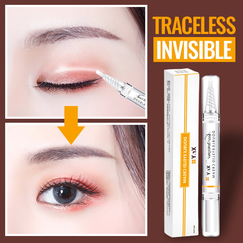 🥳2026 HOT SALE🥳50K+ SOLD!✨ 50% OFF💞Invisible Double Eyelid Cream – Waterproof & sweatproof, long-lasting. Natural look, no marks. Bigger eyes in seconds🧴💧