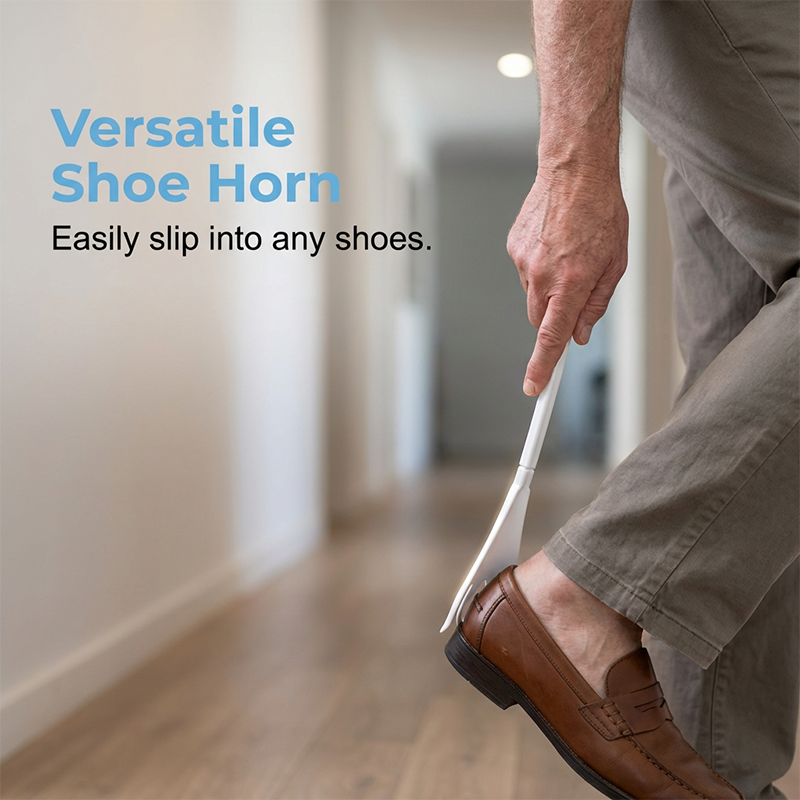 No-Bend Easy-On Sock Aid with Pull Straps