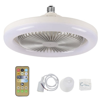 💡 LIMITED-TIME 50% OFF! 🌀 LED Ceiling Fan with Remote – 3-Color Dimming, Silent Copper Motor, Bladeless Design ✨