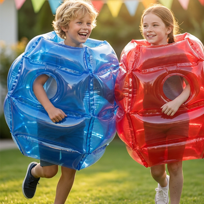 ⚽ LIMITED-TIME 50% OFF! ✨ Inflatable Bumper Ball Suit for Kids – Safe, Durable, Active Fun 🎈