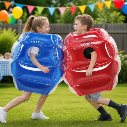 ⚽ LIMITED-TIME 50% OFF! ✨ Inflatable Bumper Ball Suit for Kids – Safe, Durable, Active Fun 🎈