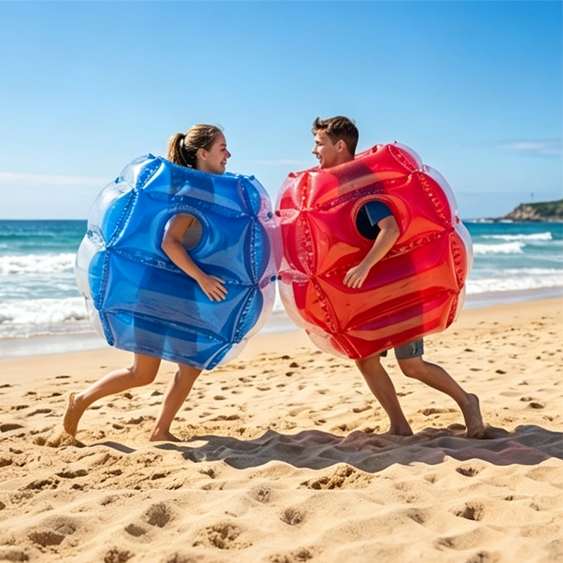 ⚽ LIMITED-TIME 50% OFF! ✨ Inflatable Bumper Ball Suit for Kids – Safe, Durable, Active Fun 🎈