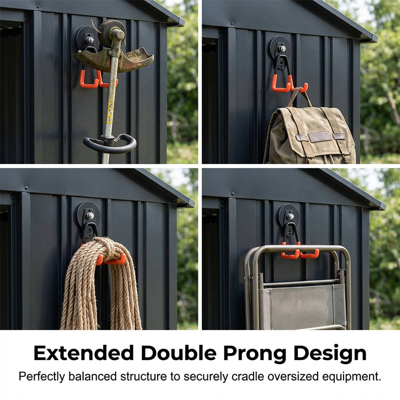 ⏳🔥LIMITED-TIME 50% OFF! ⏰Heavy-Duty Magnetic Double-Claw Hook📐🛠️