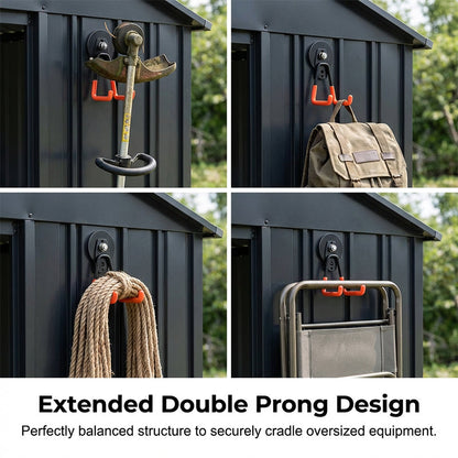 ⏳🔥LIMITED-TIME 50% OFF! ⏰Heavy-Duty Magnetic Double-Claw Hook📐🛠️