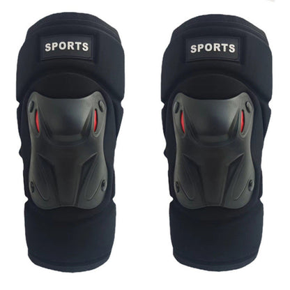 📢📢50% OFF !! ⏰Motorcycle Knee and Elbow Protector Set-Hard Shell, Articulated, Adjustable🏍️