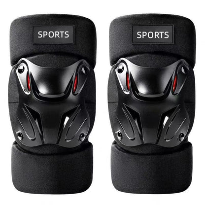 📢📢50% OFF !! ⏰Motorcycle Knee and Elbow Protector Set-Hard Shell, Articulated, Adjustable🏍️