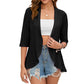 Women's Summer Lightweight Eyelet Cardigan