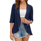 Women's Summer Lightweight Eyelet Cardigan