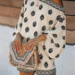 Bohemian Off-Shoulder Printed Jumpsuit Set