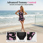 Women's Floral Print One-Piece Swimdress