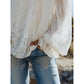 Women's Bohemian Off-Shoulder Lace Top