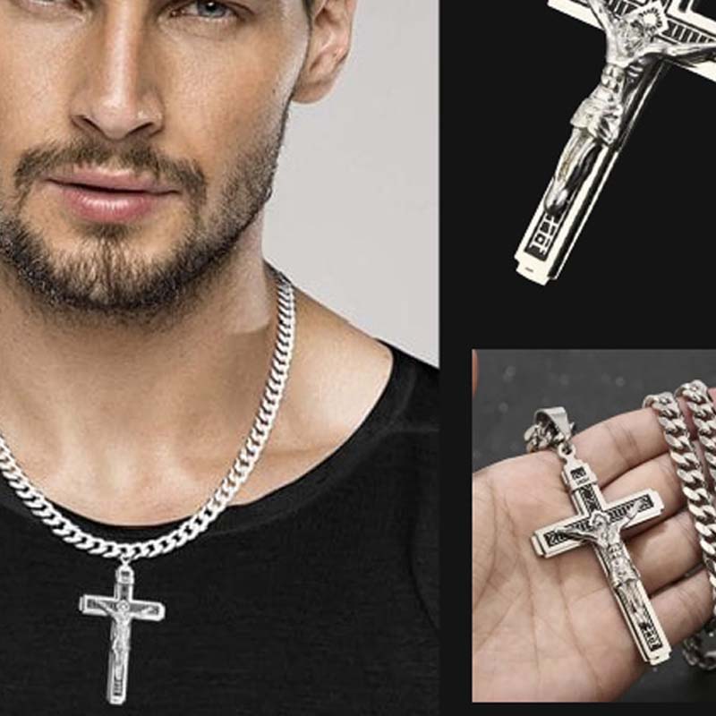 Delicate Timeless Elegance Cross Necklace