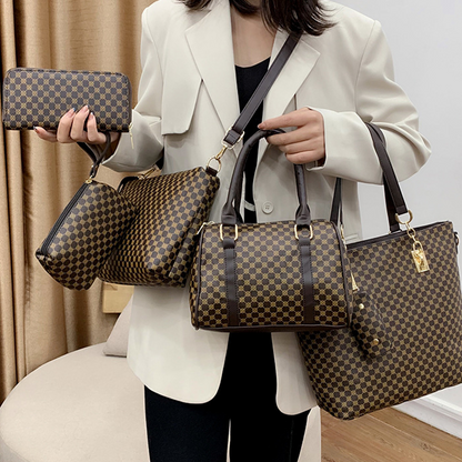 6-Piece Women's Fashion Handbag Set
