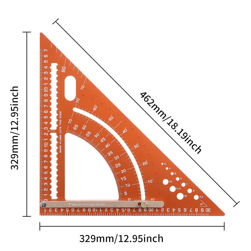 ⏳Time-Limited Special⏰Precision Woodworking Triangle Square – Alloy, Adjustable, Anti-Rust 🛠️
