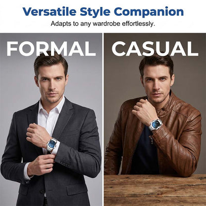 Men's Rhombus-Shaped Quartz Watch