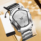 Men's Rhombus-Shaped Quartz Watch