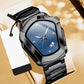 Men's Rhombus-Shaped Quartz Watch