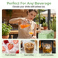 🧊Press-Type Ice Cube Maker with Storage Bin