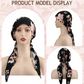 Women's Floral Pre-Tied Head Scarf Turban