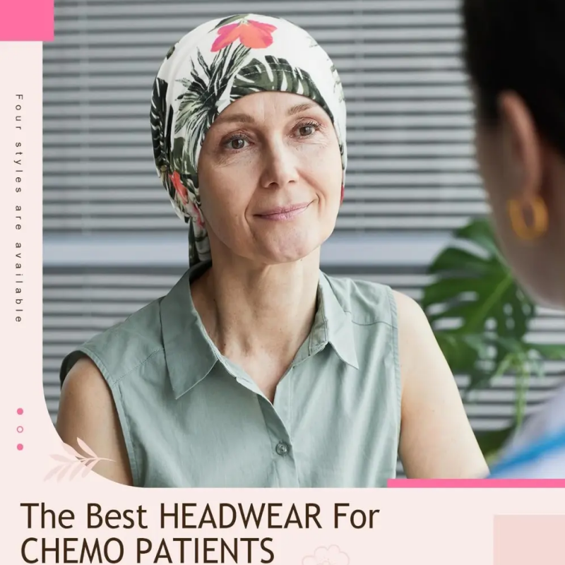 Women's Floral Pre-Tied Head Scarf Turban