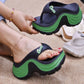 Women's Platform Thong Sandals