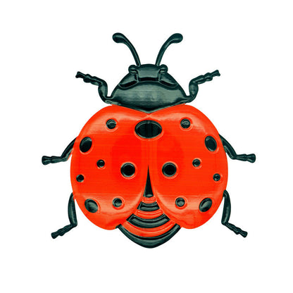 3D Bee, Butterfly, and Ladybird Wall Hangings